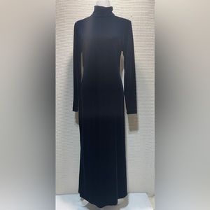 PG Collections Turtleneck Long-sleeve Dress.